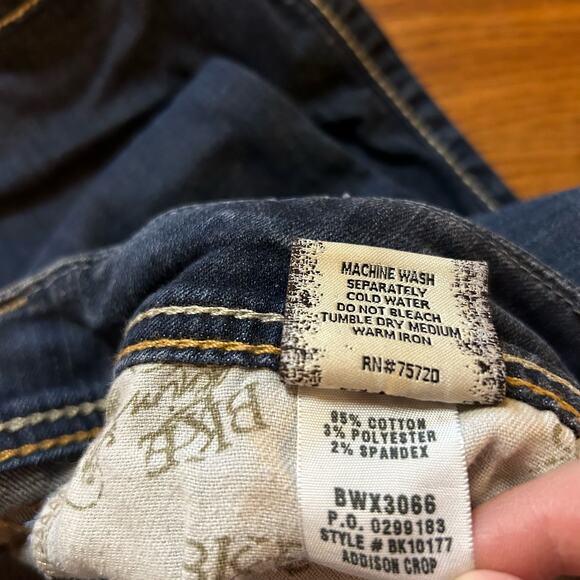 BKE Buckle Jeans Women's 30x27 Addison Skinny Stretch Dark Wash Indie Boho Basic - Picture 6 of 6